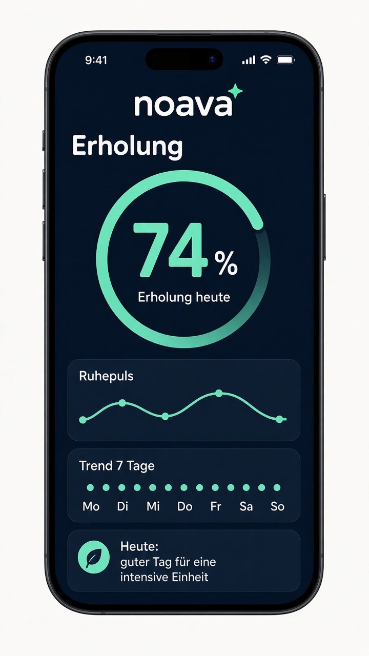 Noava App Ansicht Erholung